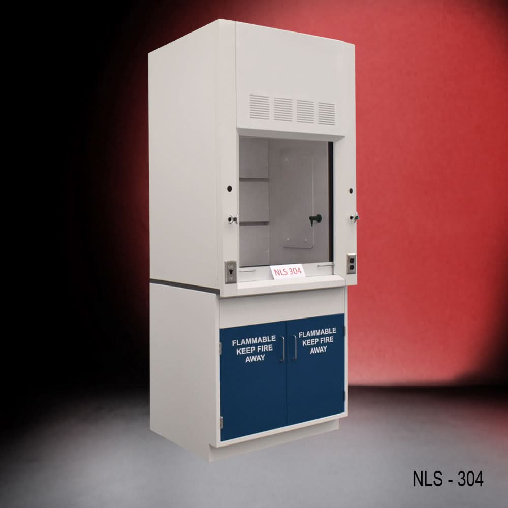 3′ Fume Hood w/ Flammable Storage