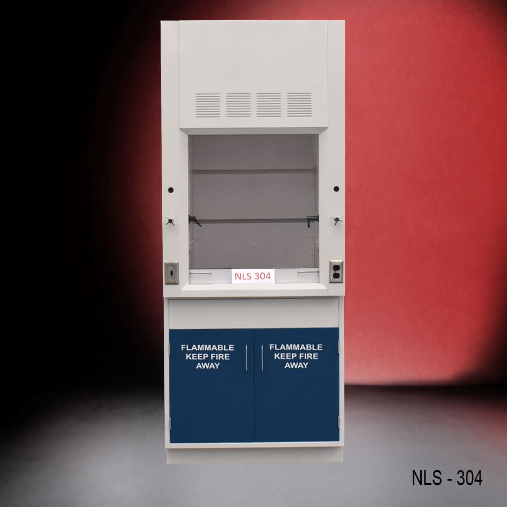 3′ Fume Hood w/ Flammable Storage