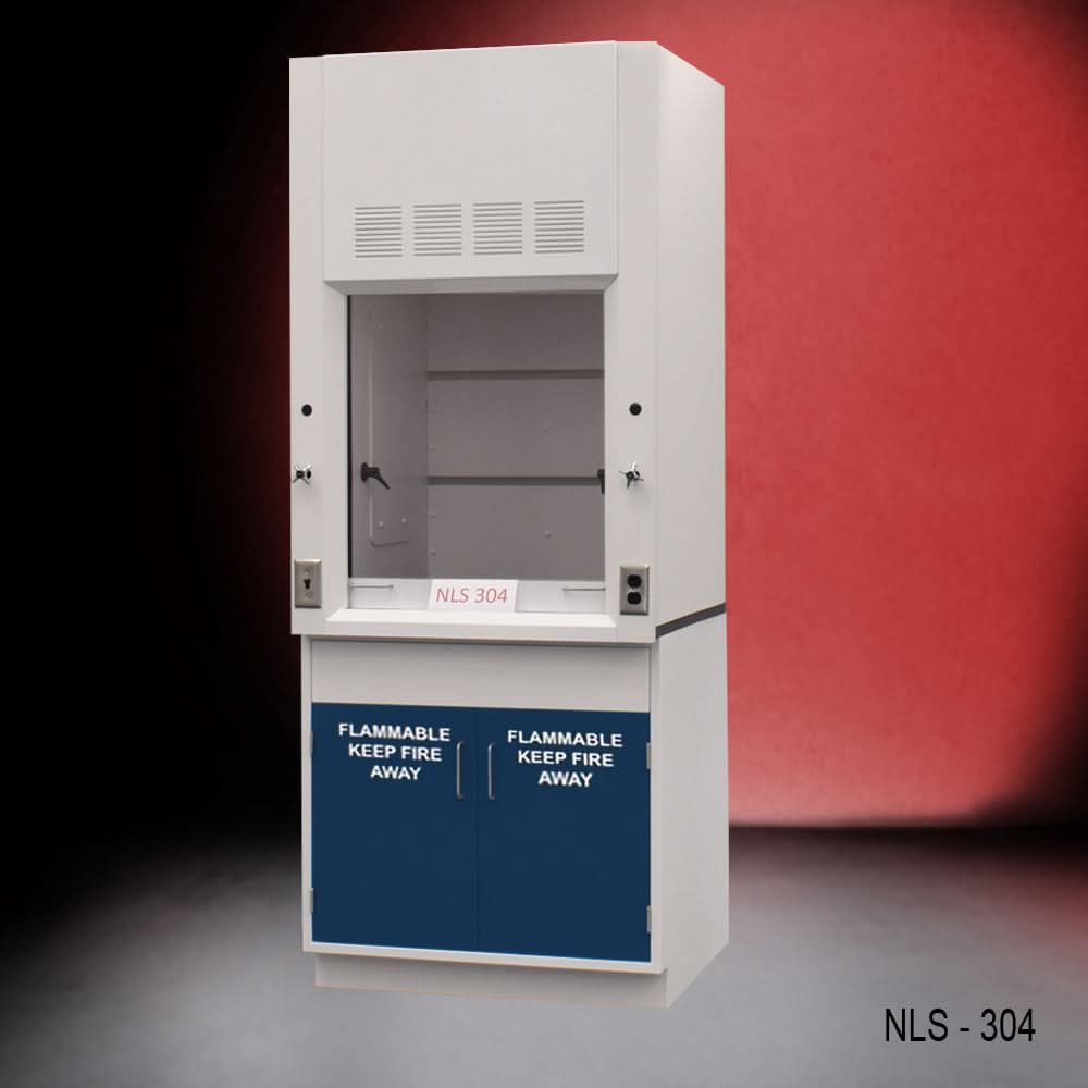 3′ Fume Hood w/ Flammable Storage