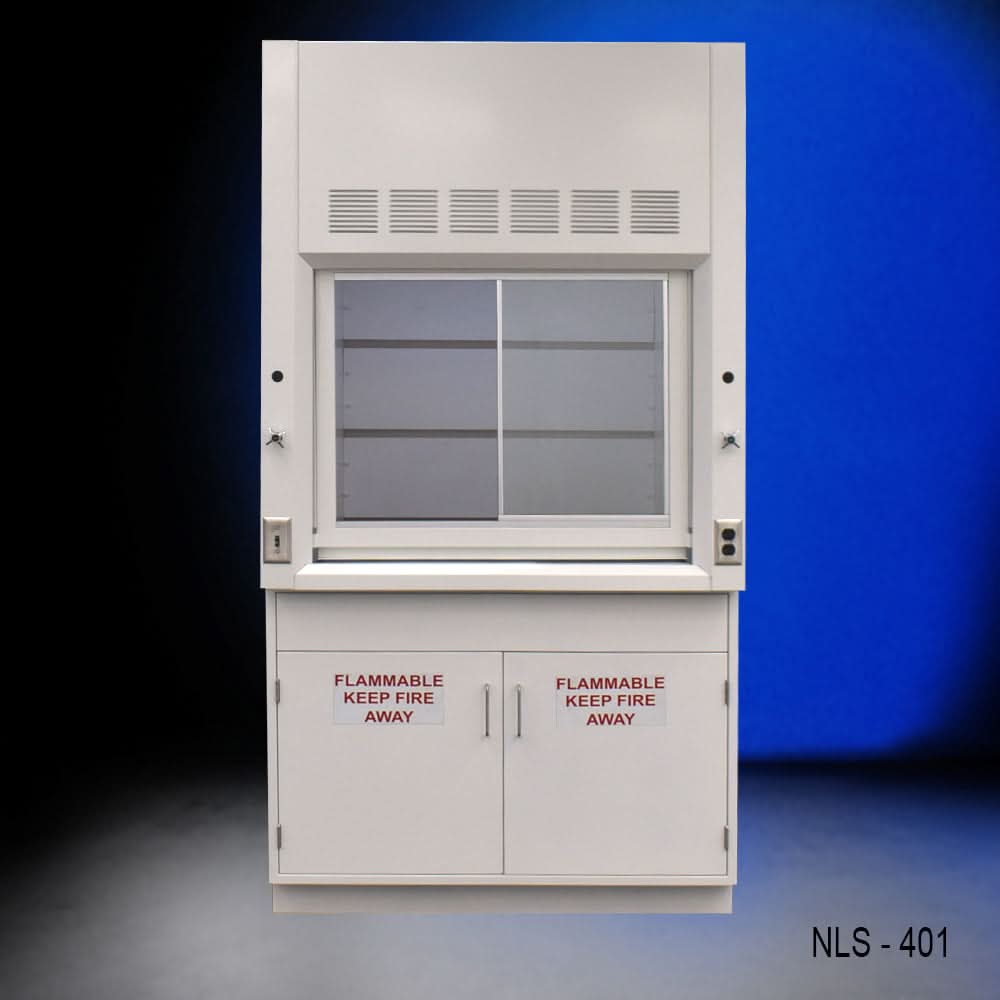 6′ Fisher American Fume Hood w/ Flammable Storage