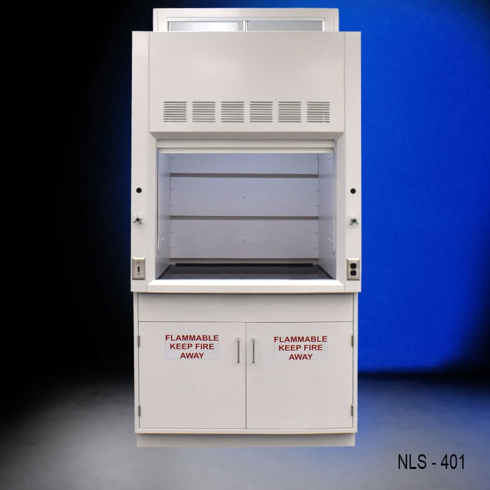 6′ Fisher American Fume Hood w/ Flammable Storage