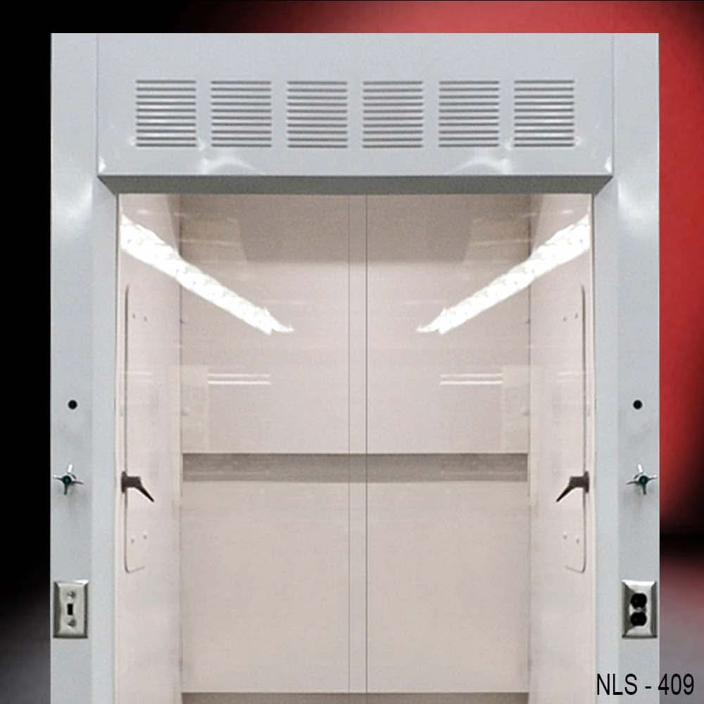 4′ x 4′ Fisher American Walk-In Fume Hood