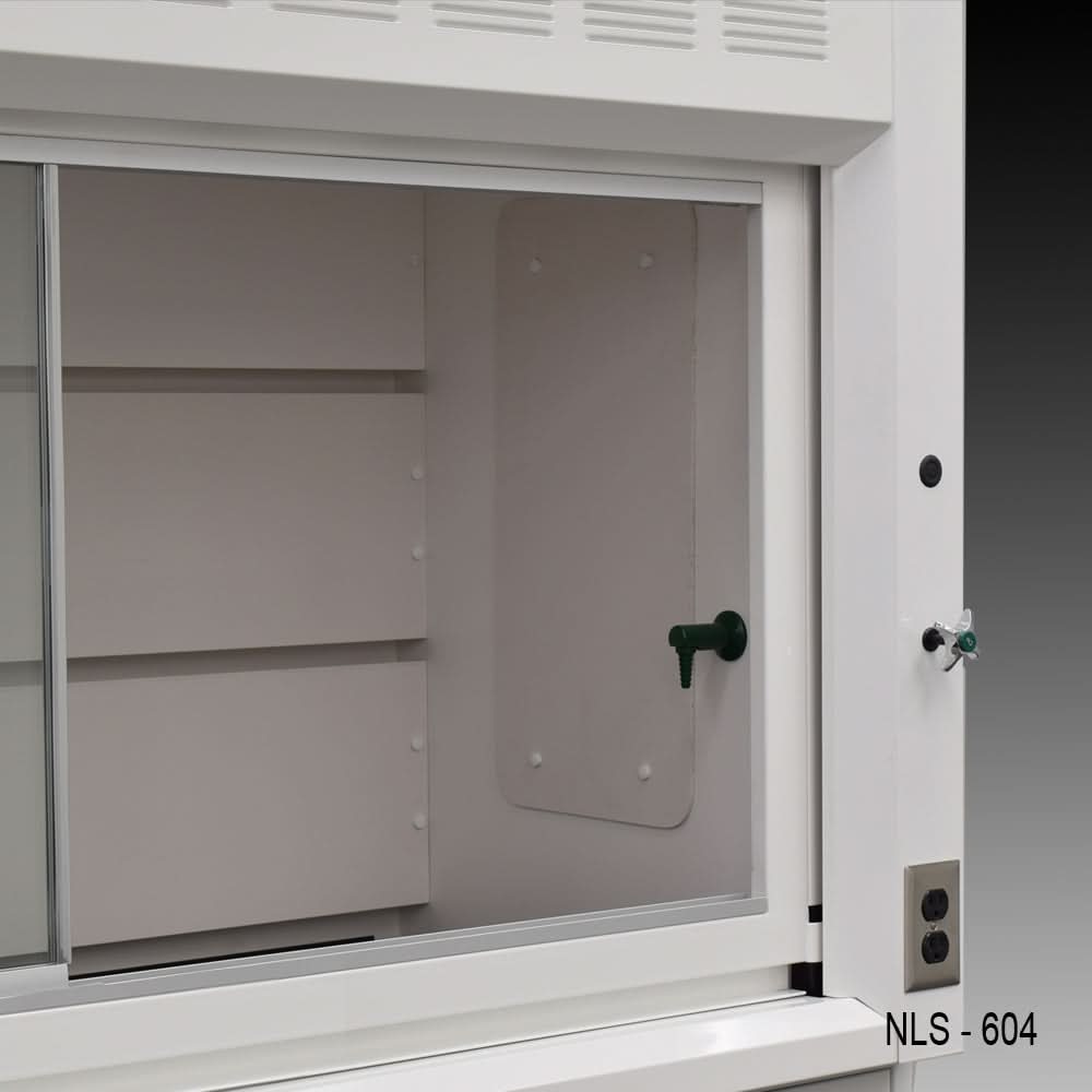 6′ Fisher American Fume Hood w/ ACID & Flammable Storage