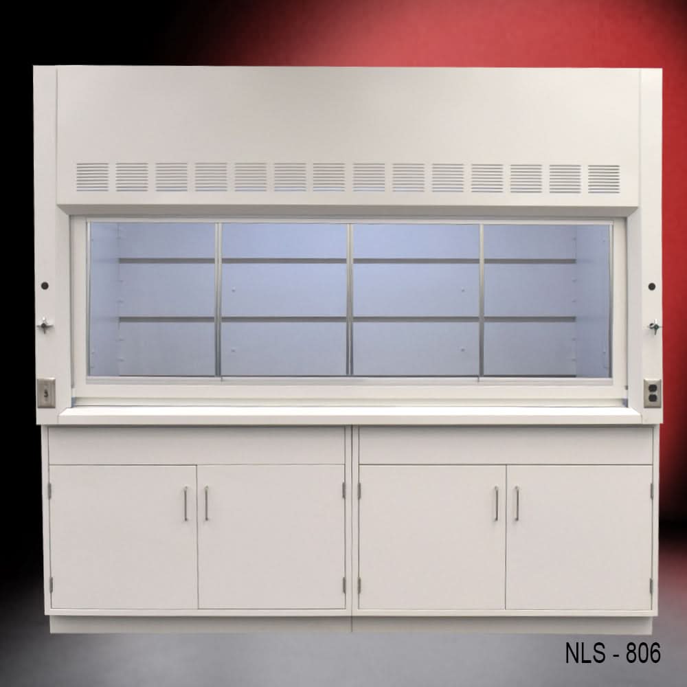 8′ Fisher American Fume Hood