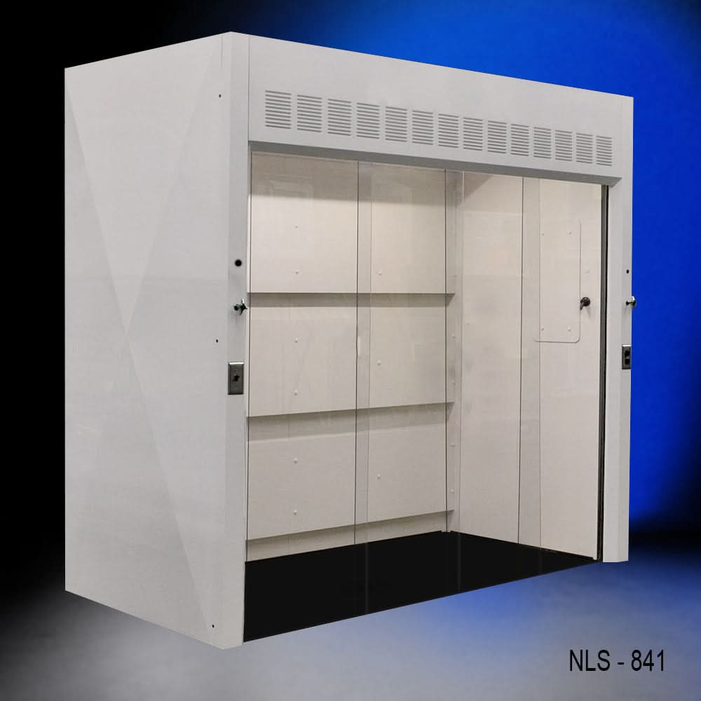 8′ x 4′ Fisher American Walk-In Fume Hood (Deep Work Area)