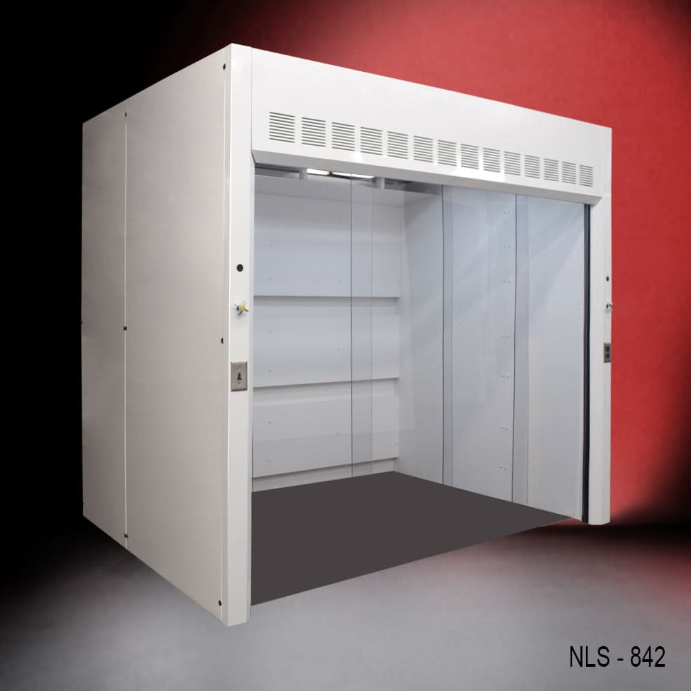 8′ x 6′ Fisher American Walk-In Fume Hood (Deep Work Area)