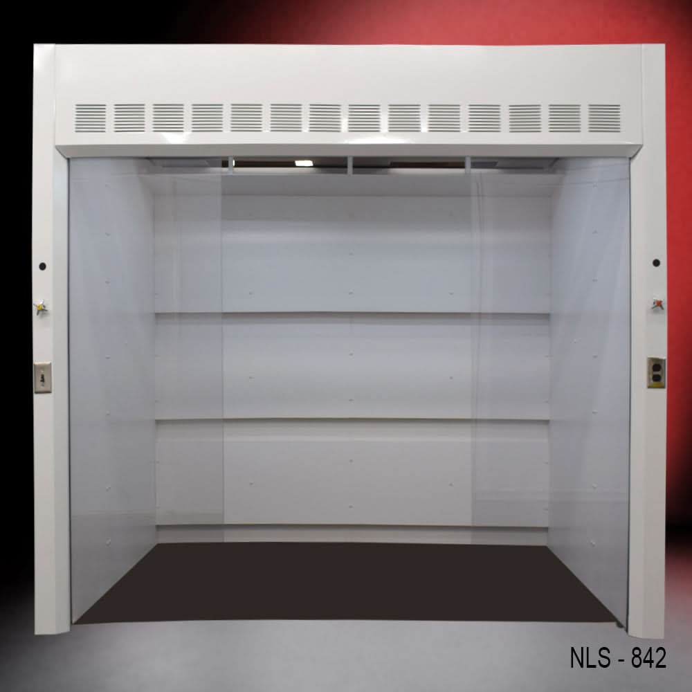 8ā² x 6ā² Fisher American Walk-In Fume Hood (Deep Work Area)