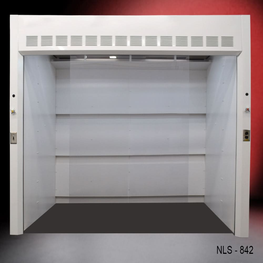 8ā² x 6ā² Fisher American Walk-In Fume Hood (Deep Work Area)