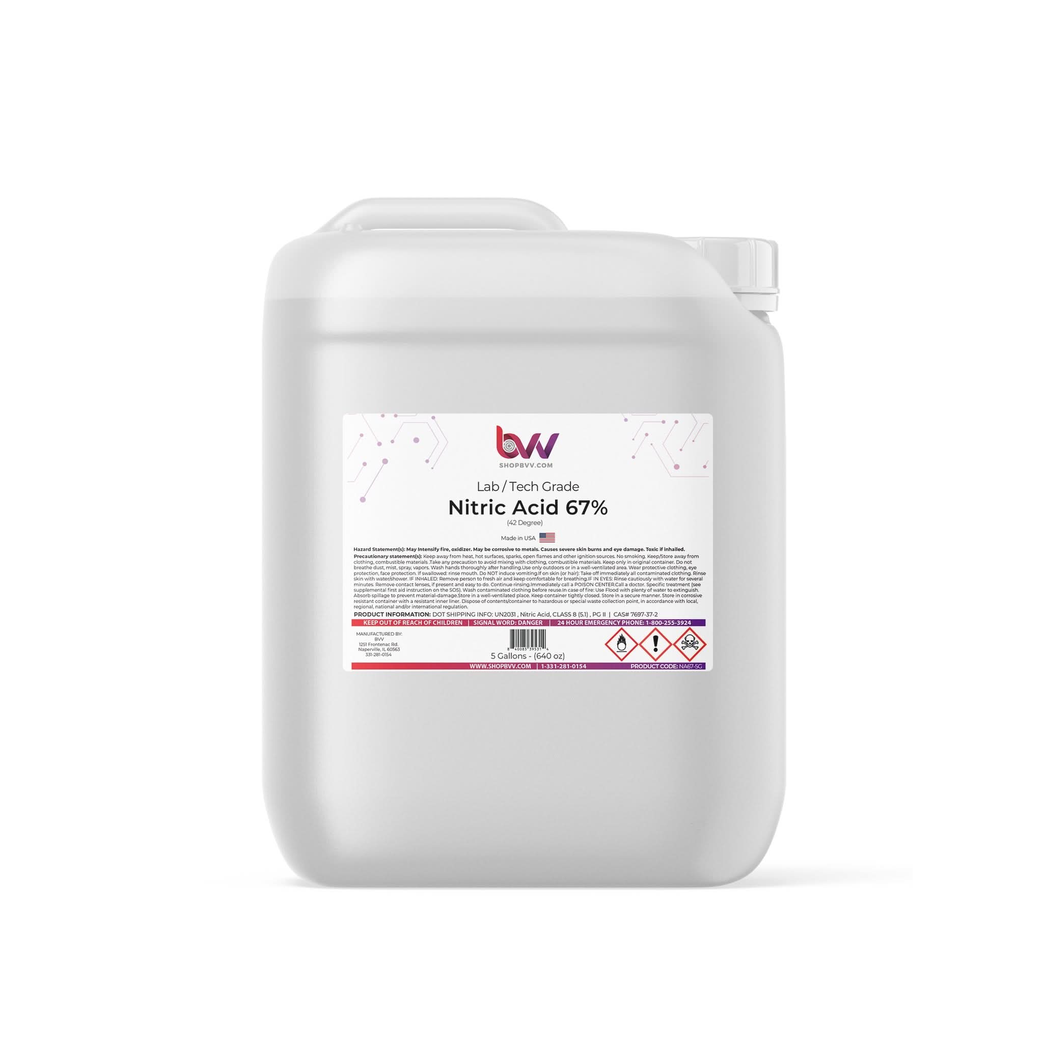 Nitric Acid 67% Lab Grade