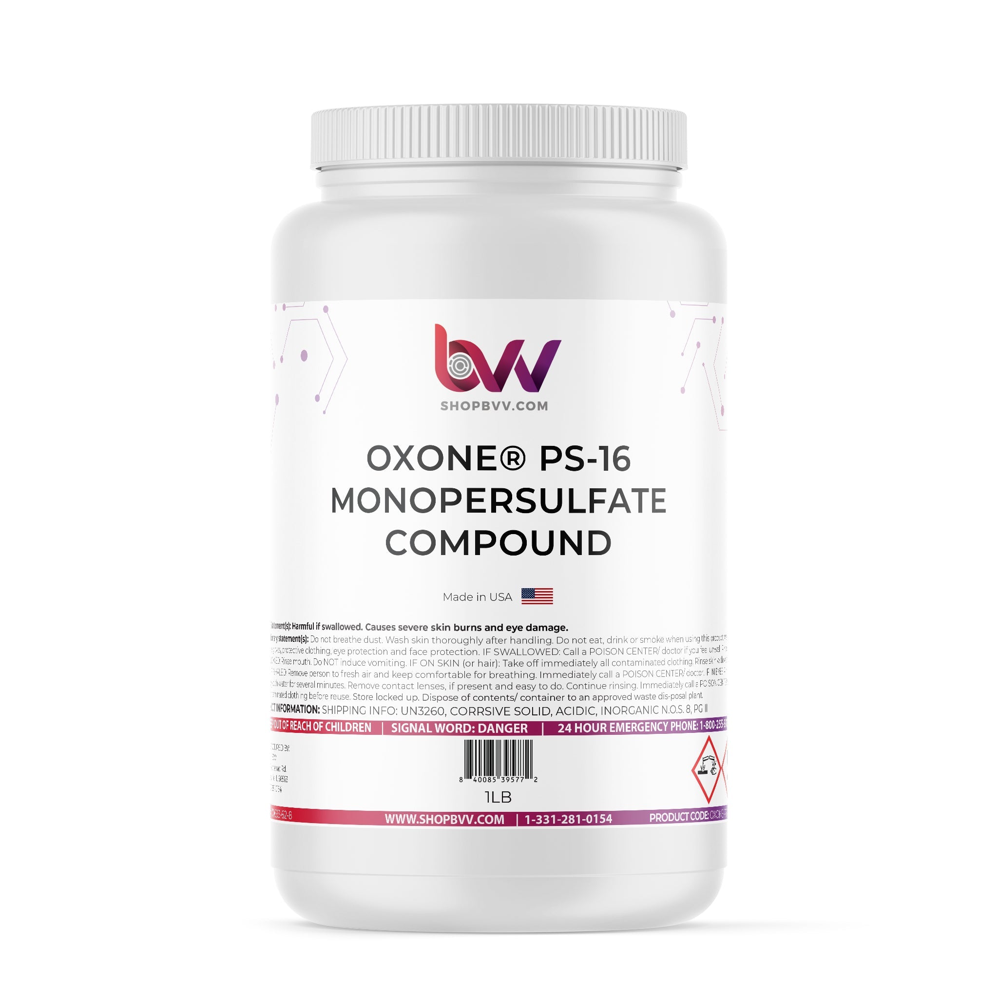 Oxone PS-16 Monopersulfate (Non-Chlorine Shock)