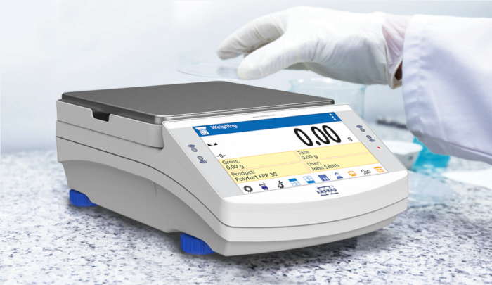 Radwag 1000g Capacity 0.001g Readability 5x5" Precision Balance PS X7