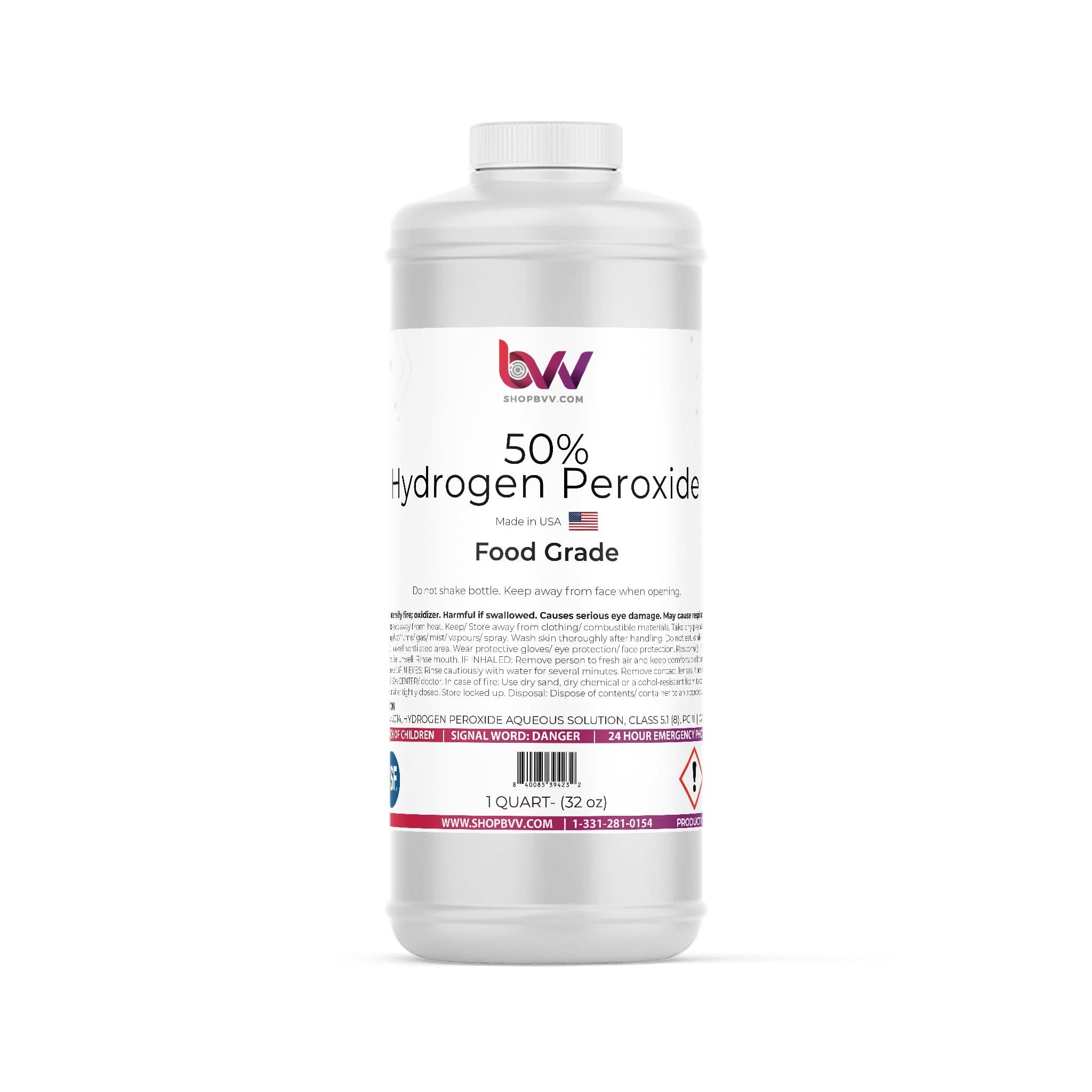 50% Hydrogen Peroxide Food Grade H2O2