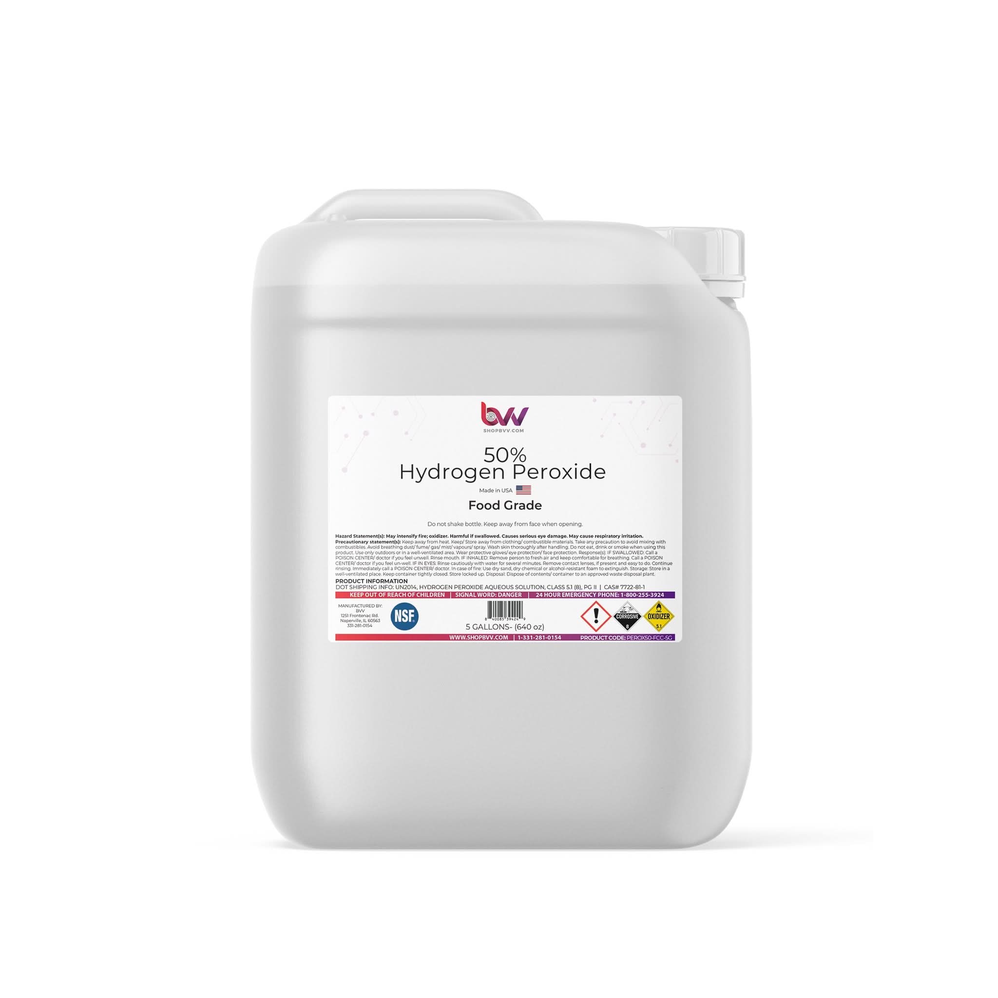 50% Hydrogen Peroxide Food Grade H2O2