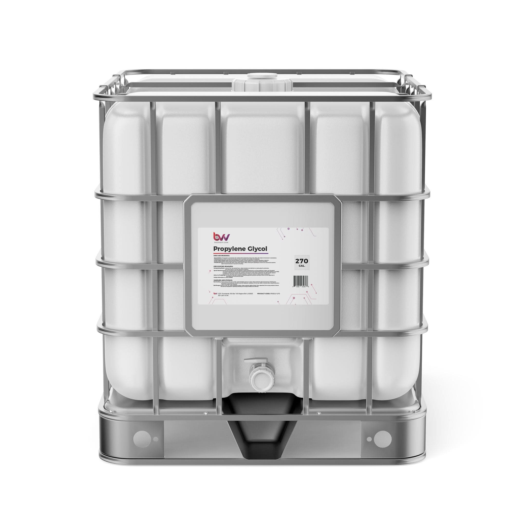 BVV Propylene Glycol USP 100%