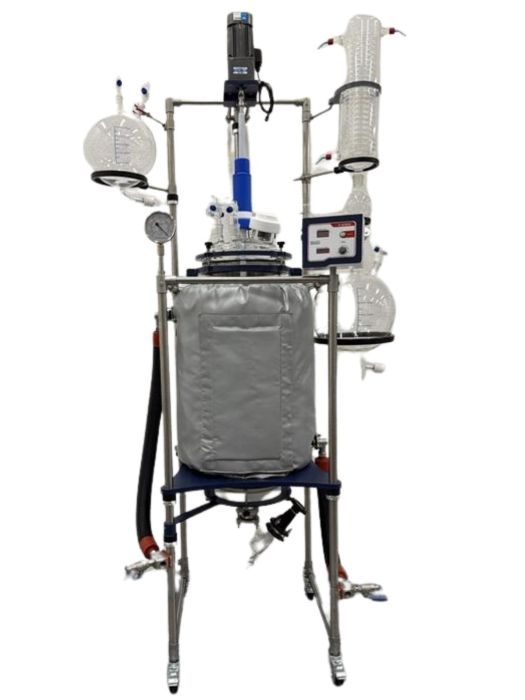 Glass Reactor Ai 100L Single Jacketed Filter