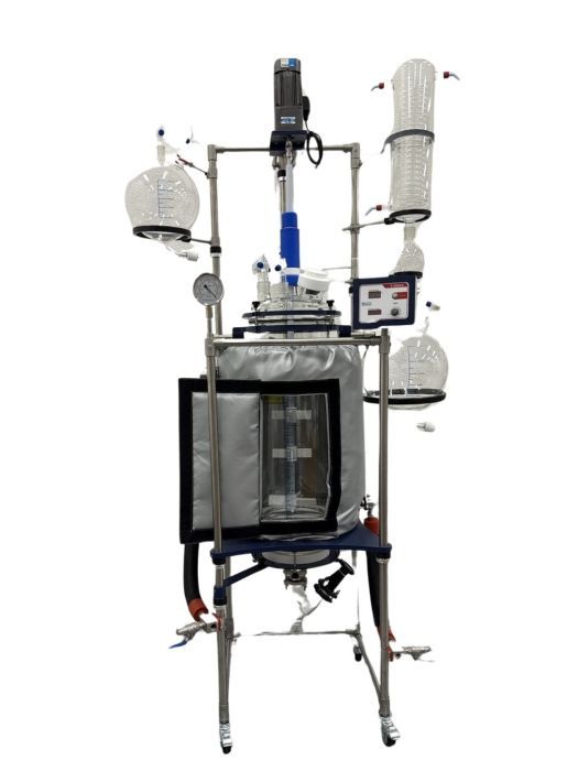 Glass Reactor Ai 100L Single Jacketed Filter