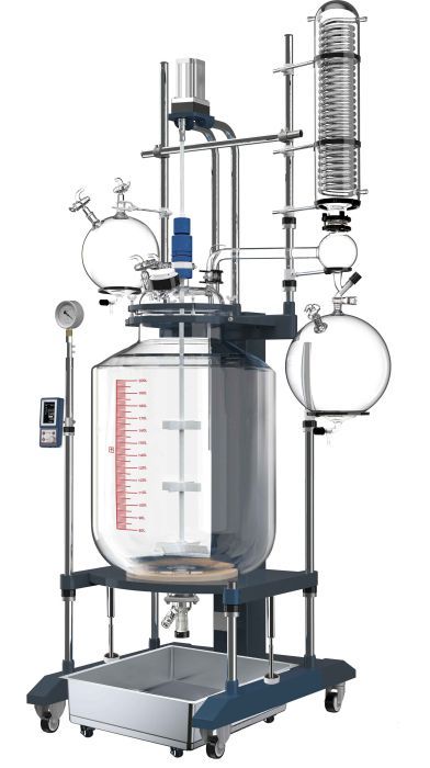 Glass Reactor Ai 200L Non-Jacketed with 200°C Heating Jacket ETL