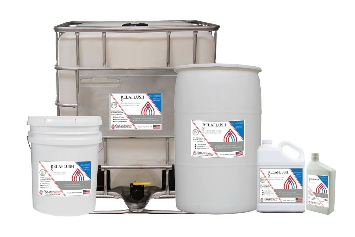 RELAFLUSH S Heat Transfer System Silicone Flush Fluid