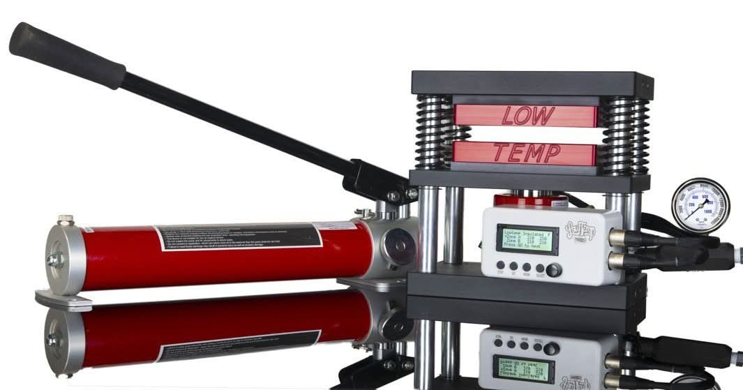 Lowtemp Industries V2 Rosin Press 4x7 Bundle with Hydraulics