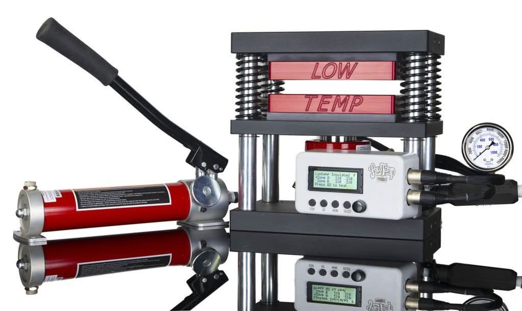 Lowtemp Industries V2 Rosin Press 4x7 Bundle with Hydraulics