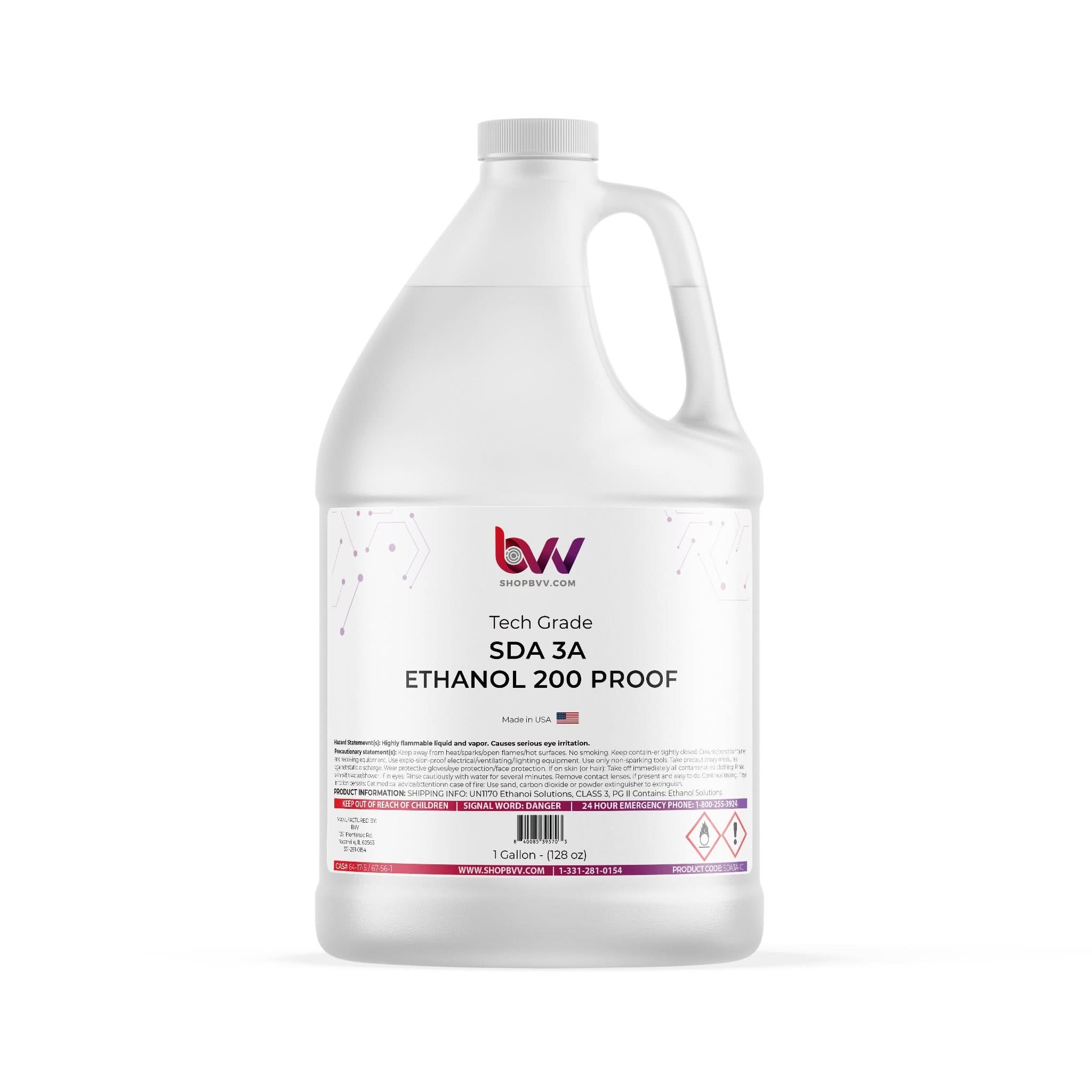SDA 3A (100% ABV) Lab Grade