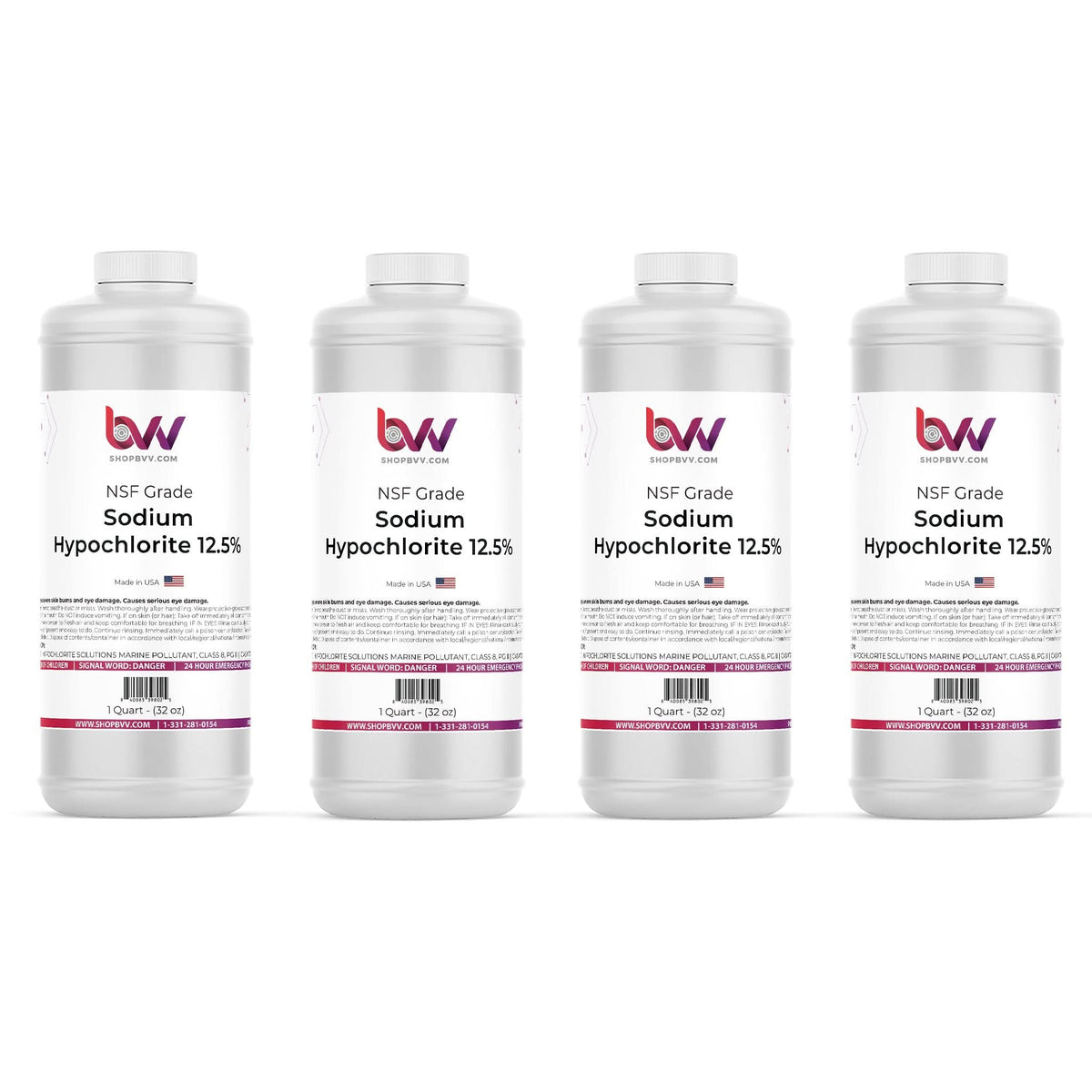 Sodium Hypochlorite 12.5% - NSF Grade