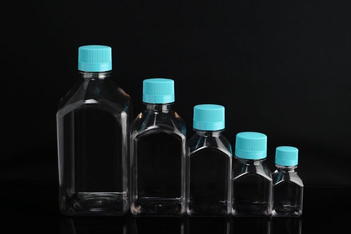 NEST Square Media Bottles - Sterile