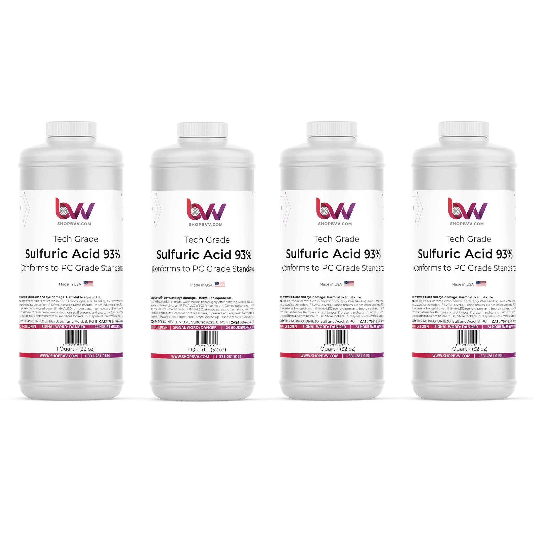 Sulfuric Acid 93% Technical / PC Grade