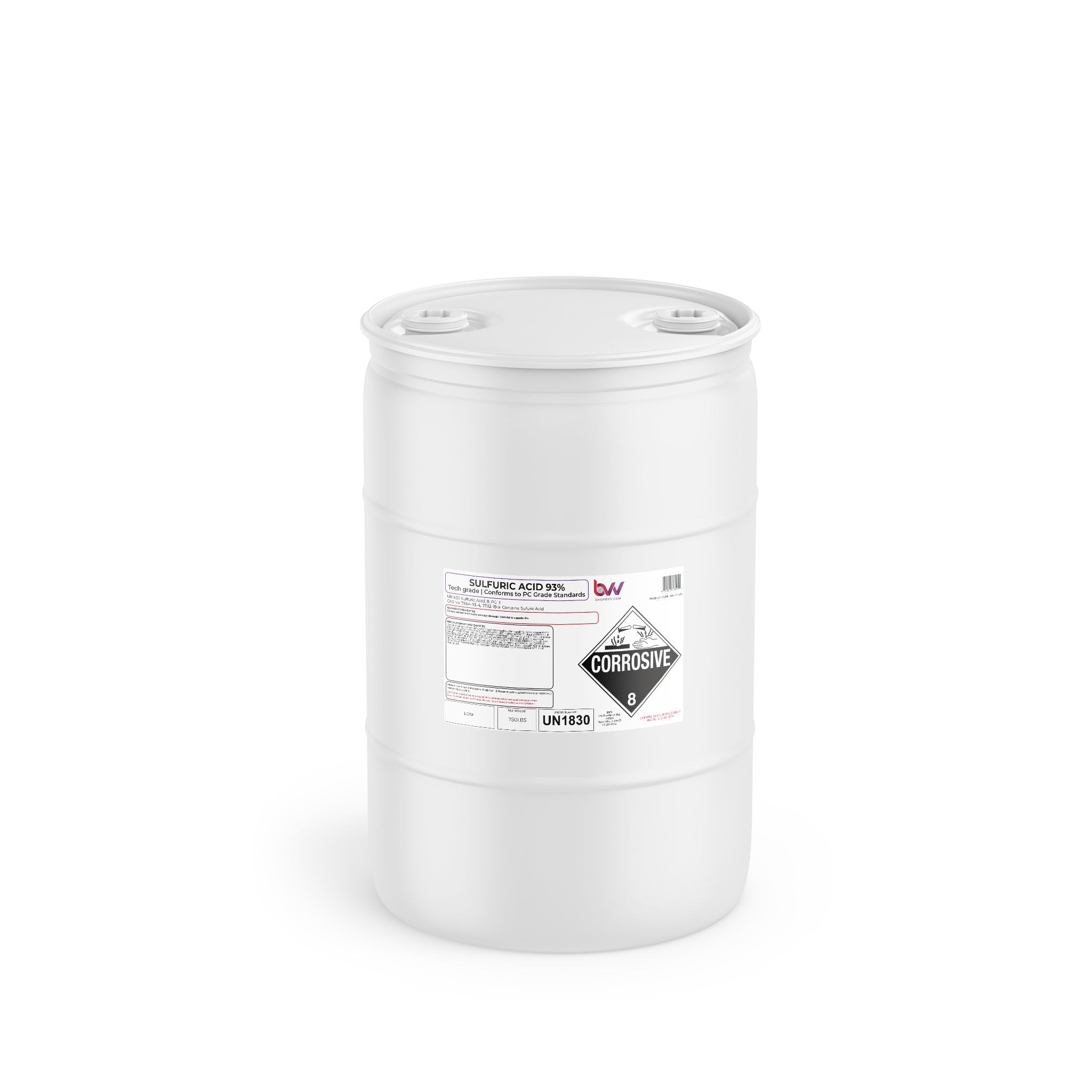 Sulfuric Acid 93% Technical / PC Grade