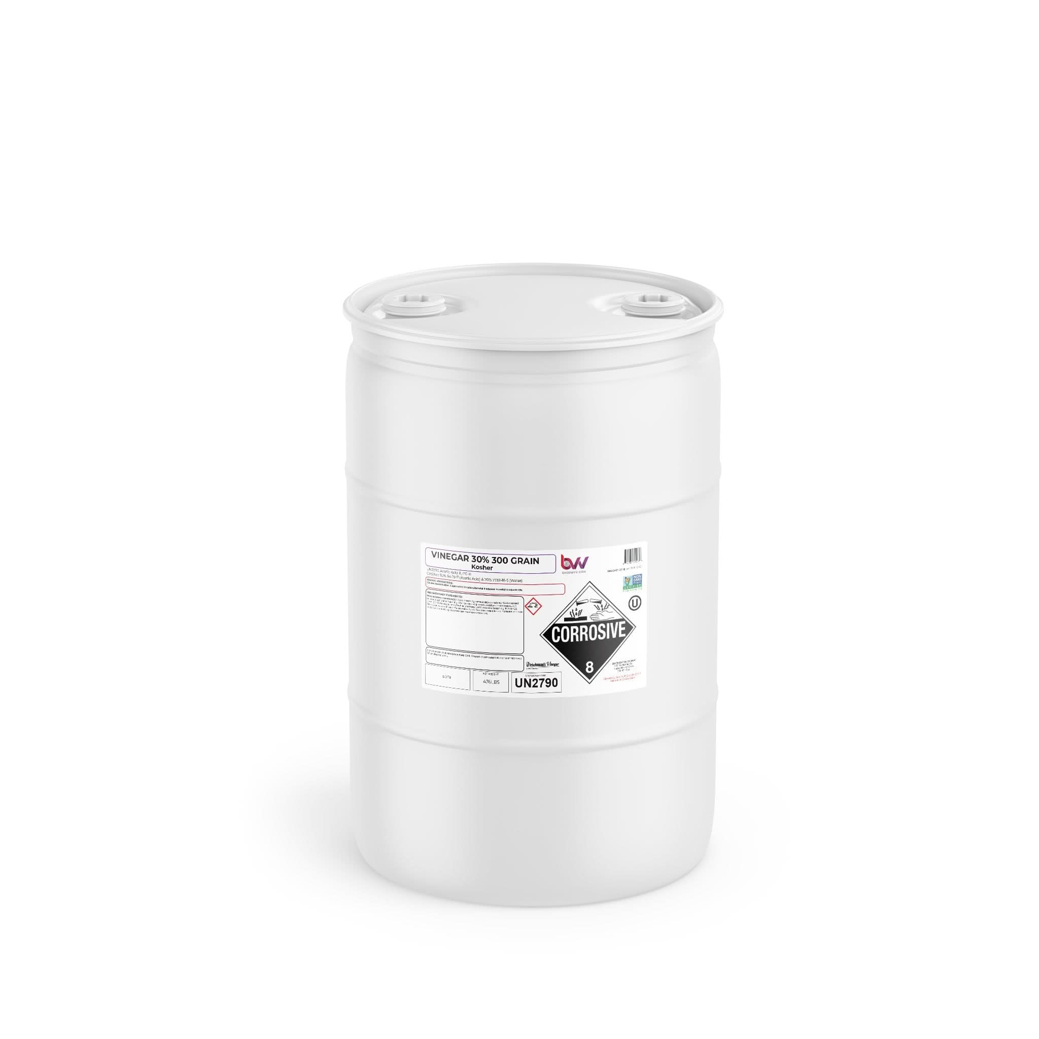 30% Food Grade Distilled White Vinegar - Non GMO