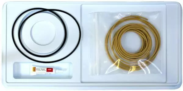 Agilent IDP-7 dry scroll vacuum pump with inlet isolation valve