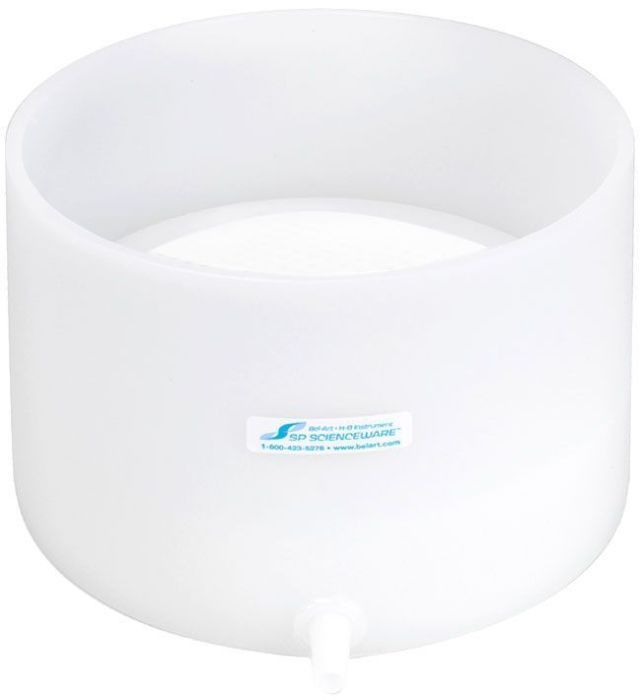 Bel-Art Polyethylene Buchner Funnel with Fixed Filter Plate