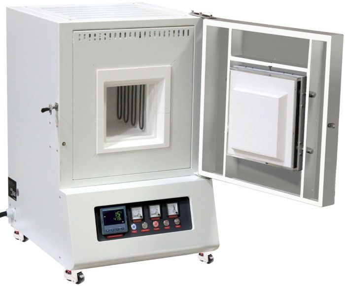 1750°C Muffle Furnace with Eurotherm Digital Multi-Segment Controller