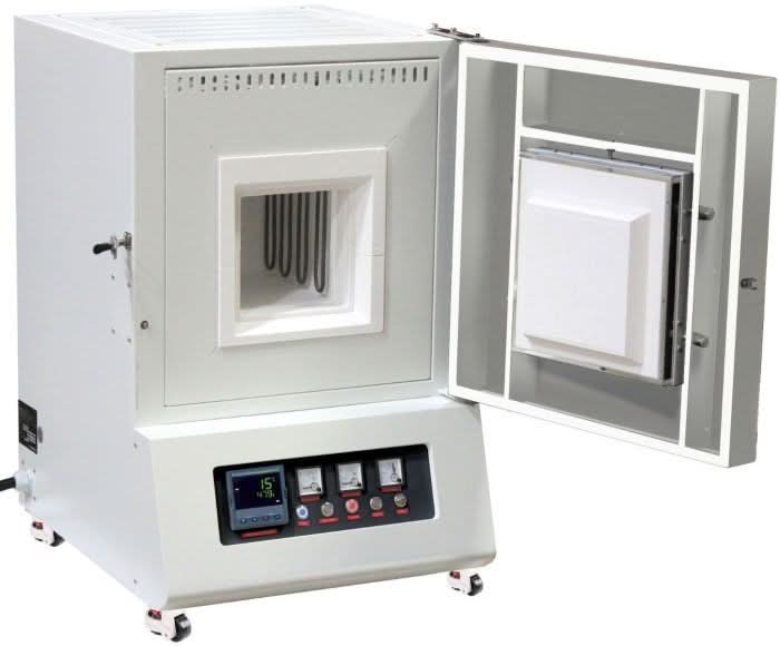 1750°C Muffle Furnace with Eurotherm Digital Multi-Segment Controller