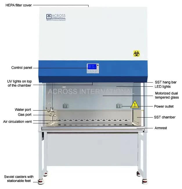 NSF Certified 4 Ft Class II Type B2 Biosafety Cabinet 110V Refurb 2022