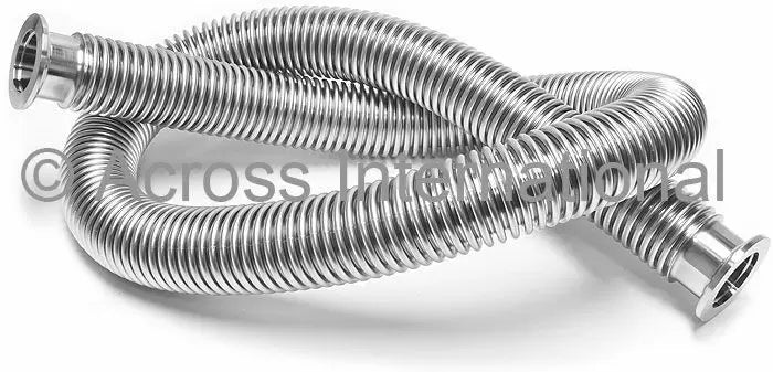 Across International Edwards RV8 6.9 CFM Dual-Stage Vacuum Pump with Bellow & Fitting