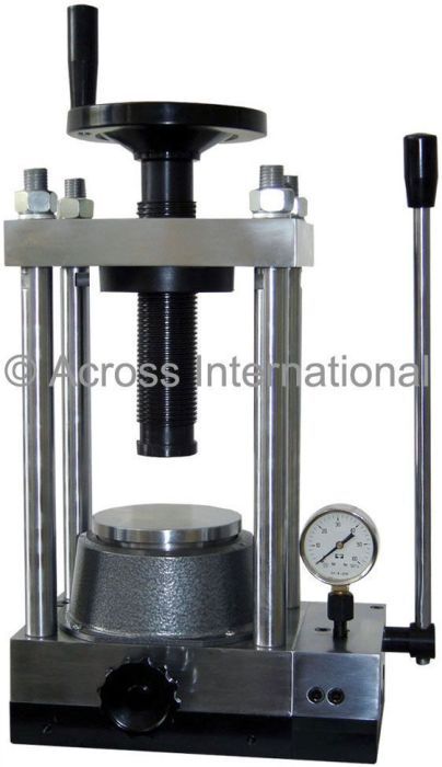 40-Ton Laboratory Pellet Press with Built-in Hydraulic Pump