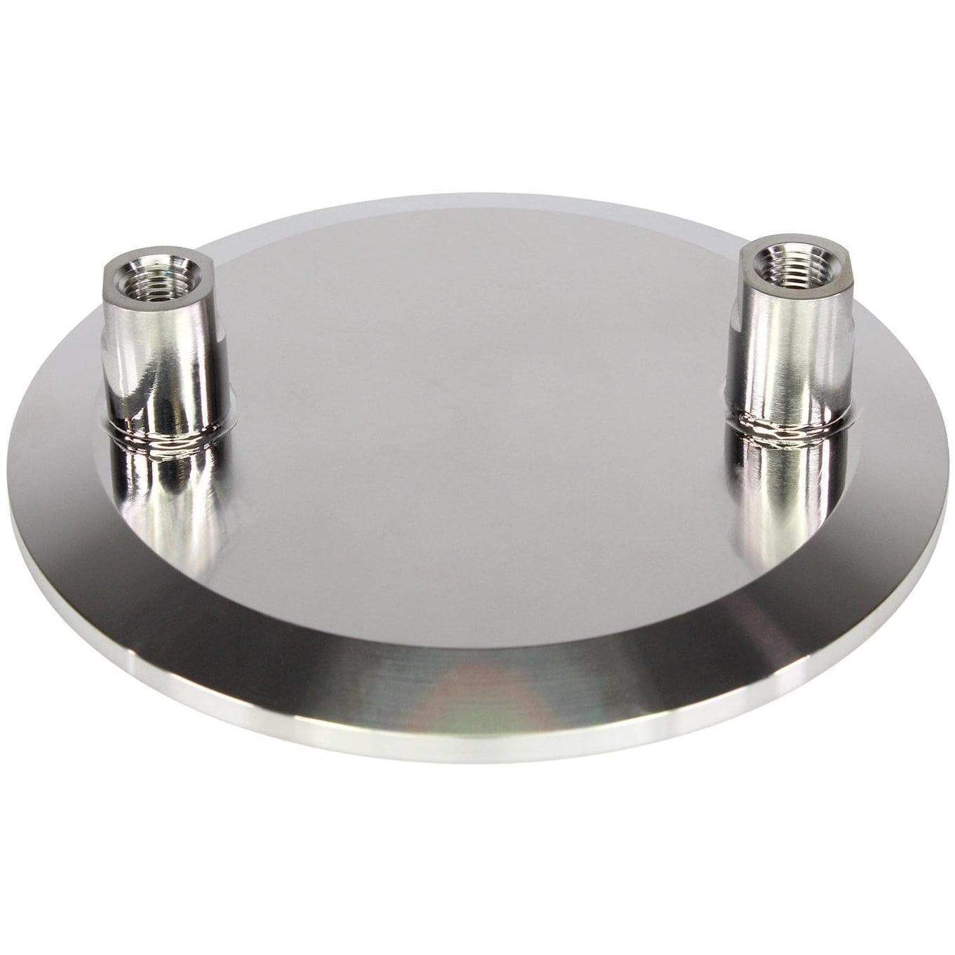 End Caps and Lids BVV 6" Tri-Clamp Endcap X (2) 1/4" FNPT Ports