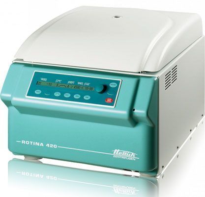 Hettich Rotina 420 Horizontal 15000 RPM 600mL x 4 Centrifuge