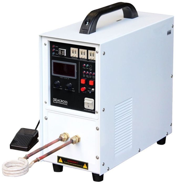 Compact Induction Heater 15KW Mid-Frequency w/ Timers 30-80KHz