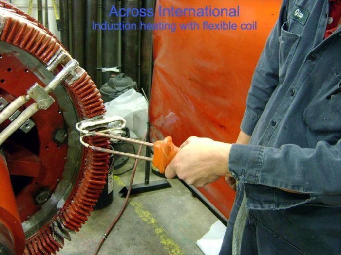 45KW Mid-Frequency Split Induction Heater w/ Timers 30-80KHz
