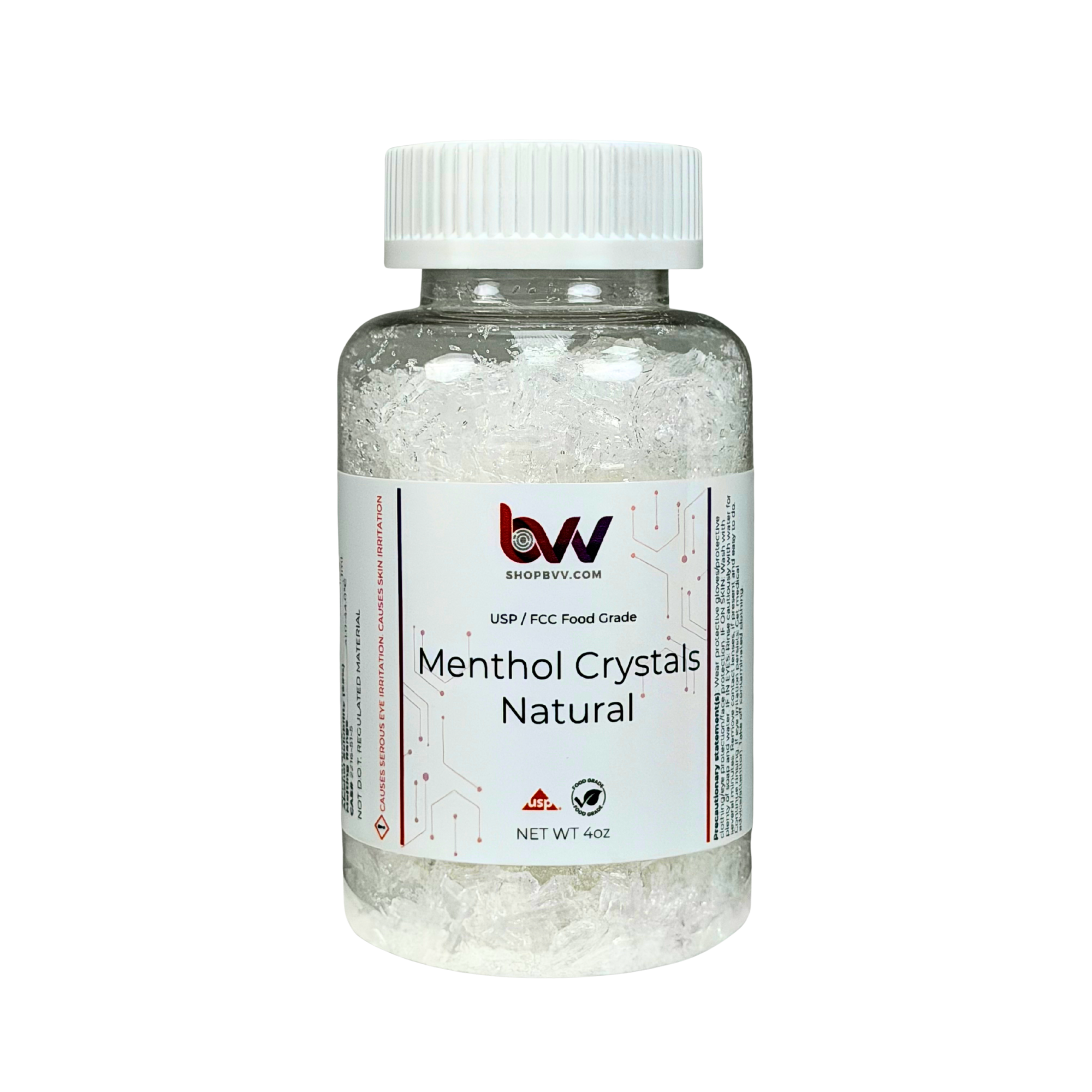 Menthol Crystals Natural Food Grade USP, EU