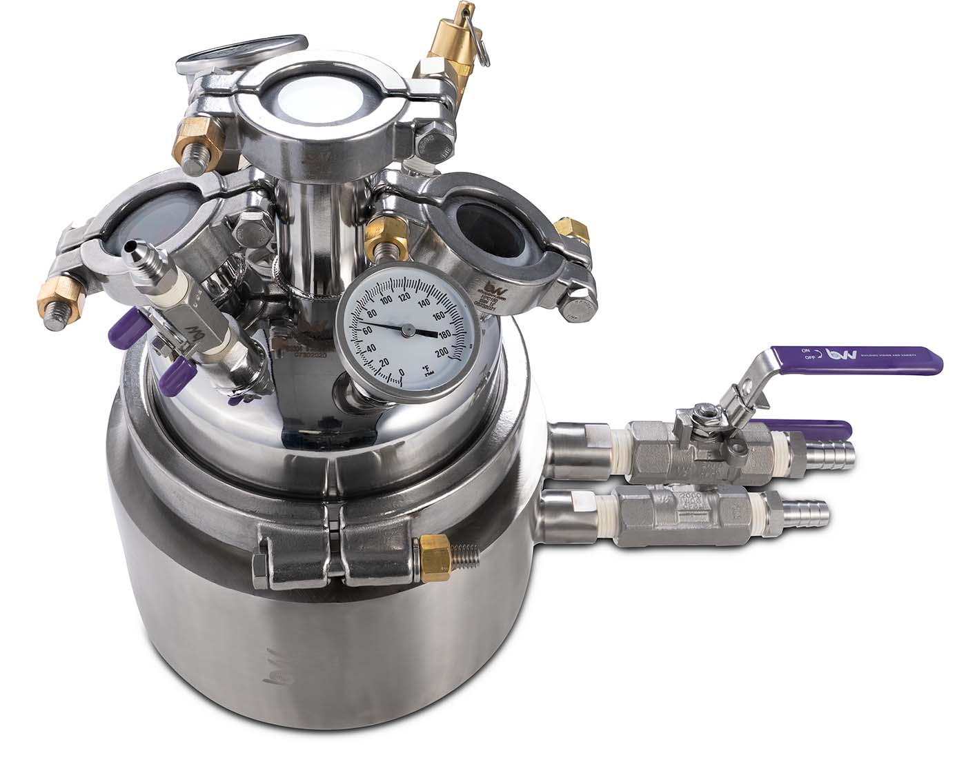 Pre-Assembled Extractor Parts BVV Jacketed Diamond Miner