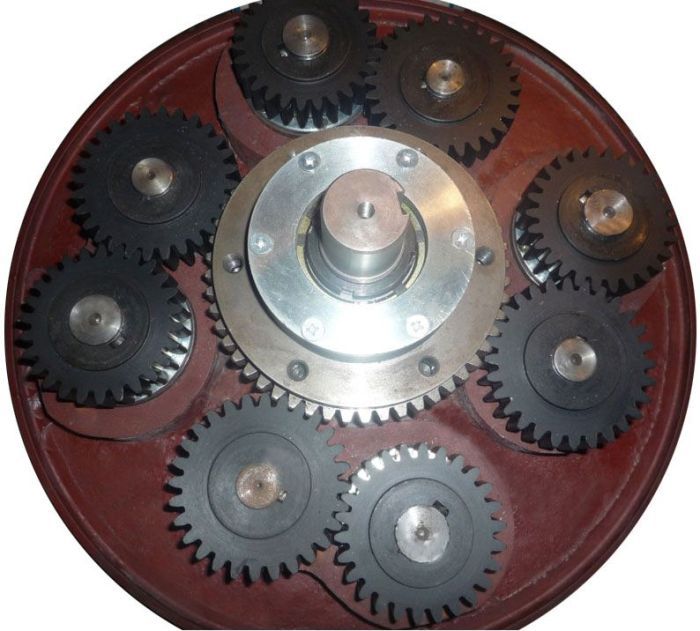 Planetary Ball Mill 4x500ml Gear-Drive 2-Liter Old Model 220V