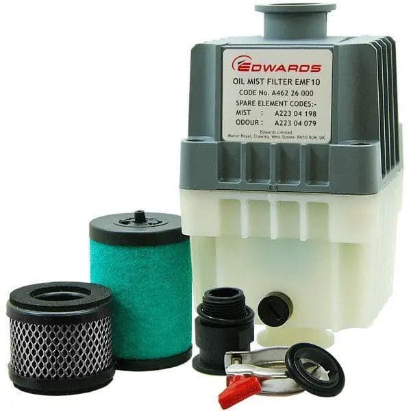 Refurbs Across International Edwards RV8 6.9 CFM Dual-Stage Vacuum Pump with Bellow & Fitting Refurb 2015