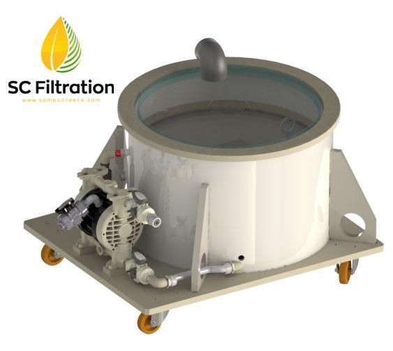 630mm Filter Trolley Sambo Creeck BABF630