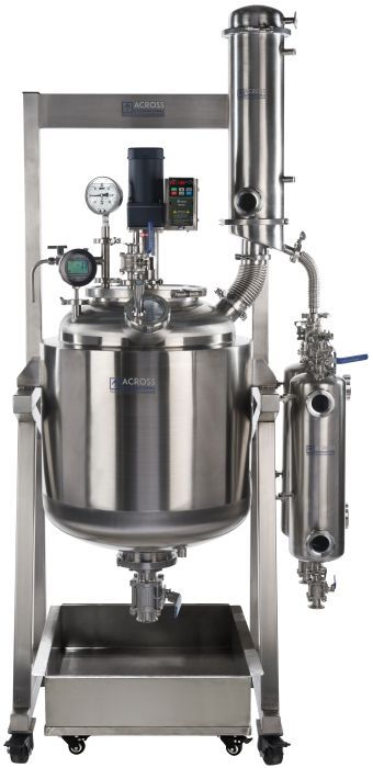 Ai Dual-Jacketed 100L 316L-Grade SST Reactor