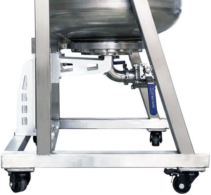 Ai Dual-Jacketed 100L 316L-Grade SST Filter Reactor