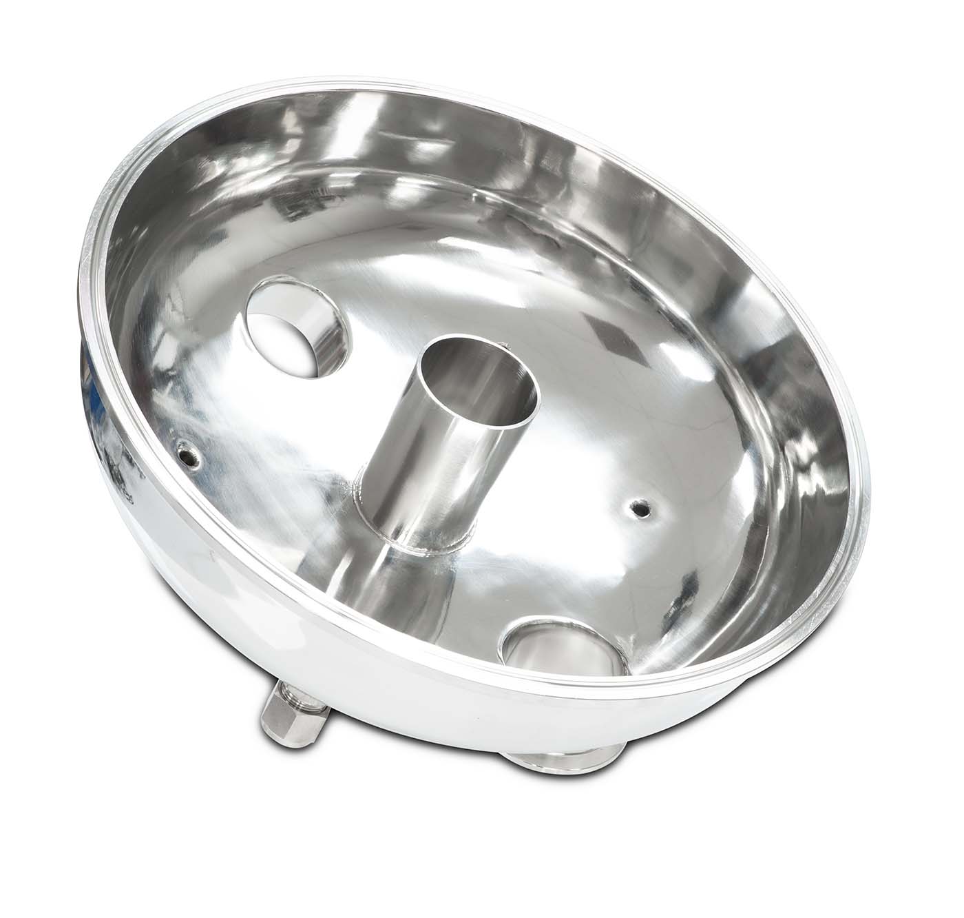 Compression 12" Tri-Clamp x (3) 2" Tri-Clamp x (2) 3/8" Compression x 1/4" Compression x 1/2" Compression Hemispherical Lid