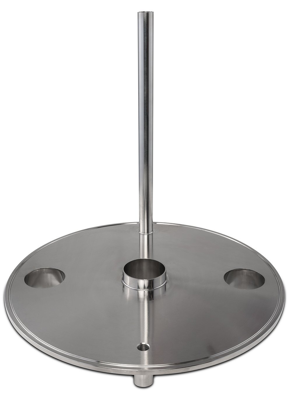12" x (3) 2" x (2) 1/4 FNPT Endcap with Diptube